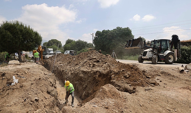 Birgi Mahallesi’nde Altyapı Çalışmaları Devam Ediyor