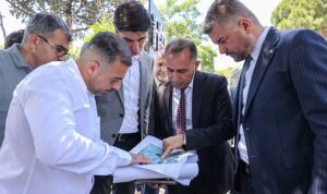 Buca Belediye Başkanı ve İZSU Genel Müdürü Altyapı İncelemelerinde Bulundu