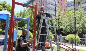 Çankaya Belediyesi Parkları Bahar İçin Yeniliyor