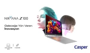 Casper Nirvana Z100: İnce ve Hafif Tasarım
