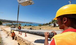 Çeşme’de İçme Suyu Projesi Devam Ediyor