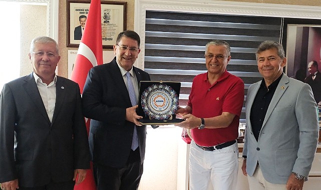 Dere Belediye Başkanı Necati Topaloğlu’na Ziyaret