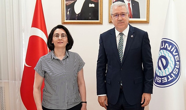 Ege Üniversitesi Rektörü Doç. Dr. Bahar Dervişcemaloğlu’nu Tebrik Etti