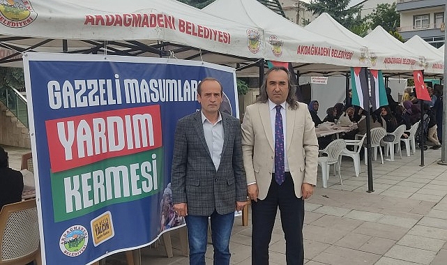GAZZE’DEKİ ZULME KARŞI DAYANIŞMA KERMESİ DÜZENLENDİ