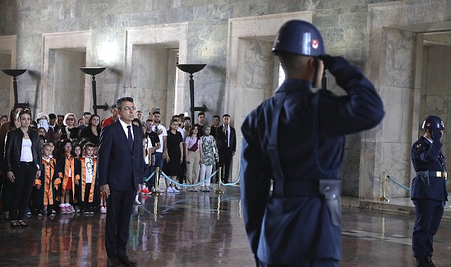 Gündüz Bakımevlerinden 468 Çocuk, Anıtkabir’de Ata’nın Huzuruna Çıktı