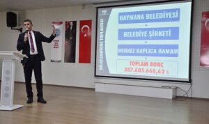 Haymana Belediyesi Toplantısı ve Borç Durumu Açıklandı