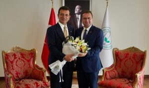 İmamoğlu, Gaziosmanpaşa Belediye Başkanı Bahçetepe’yi Tebrik Etti