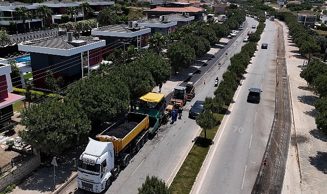 İzmir Yolları Yaz Sezonuna Hazırlanıyor