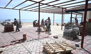 Kemer Belediyesi Fen İşleri Müdürlüğü’nden Tekirova Sahili Kafe Projesi