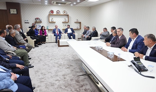 Kocaeli Büyükşehir Belediye Başkanı Muhtarları Ağırladı