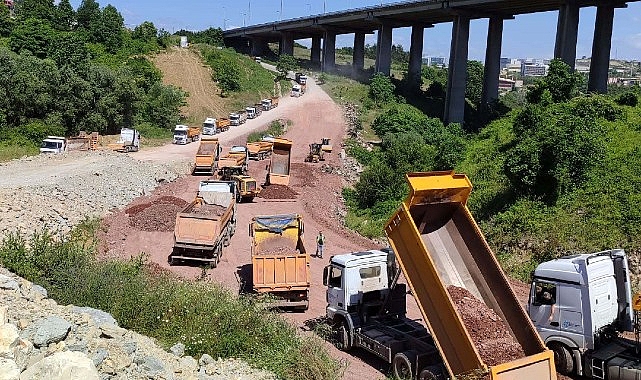 Kocaeli Büyükşehir Belediyesi Asfalt Yol Çalışmaları