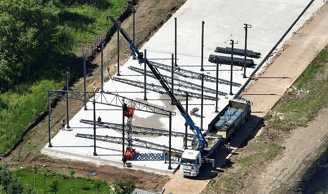 Kocaeli Büyükşehir Belediyesi Başiskele Su Sporları Merkezi Çalışmalarına Hız Kesmeden Devam Ediyor