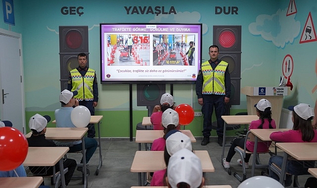Kocaeli Trafik Eğitim Parkı’nda Öğrencilere Eğitim Verildi