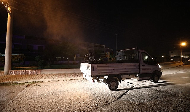 Menderes Belediyesi İlaçlama Seferberliği Başlattı