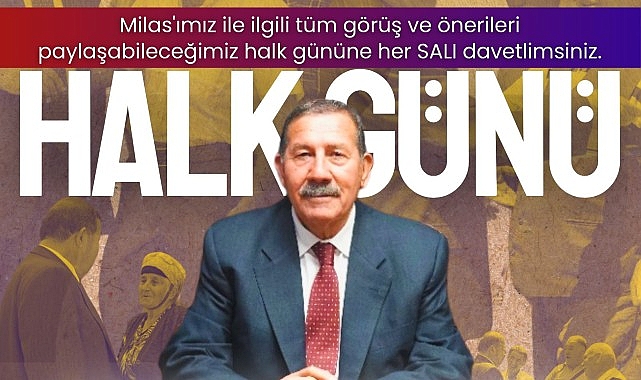 Milas Belediyesi Halk Günleri Her Salı!
