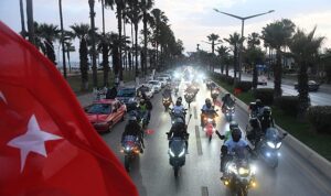 Motosikletliler 19 Mayıs Coşkusunu Mersin’de Yaşattı