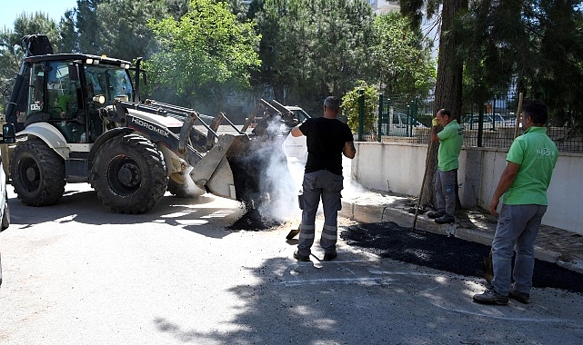 Narlıdere Belediyesi İlçe Genelinde Bakım ve Onarım Çalışmalarına Hız Verdi