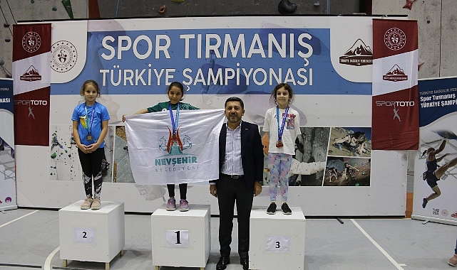 Nevşehir Belediyesi Sporcusu Türkiye Şampiyonu Oldu
