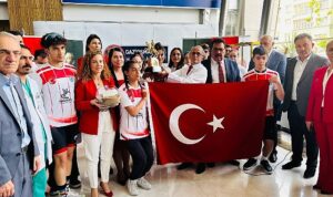 Ömer Çağa’nın Vatan ve Bayrak Teslim Törenü