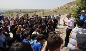 Selçuklu Belediyesi Çevre Etkinliğinde 1200 Fidan Toprakla Buluştu