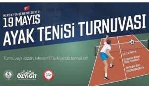 Yenişehir’de 19 Mayıs Ayak Tenisi Turnuvası