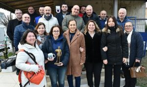 Belediye Başkanı Gerenli’den geri dönüşüme destek veren muhtara teşekkür ziyareti