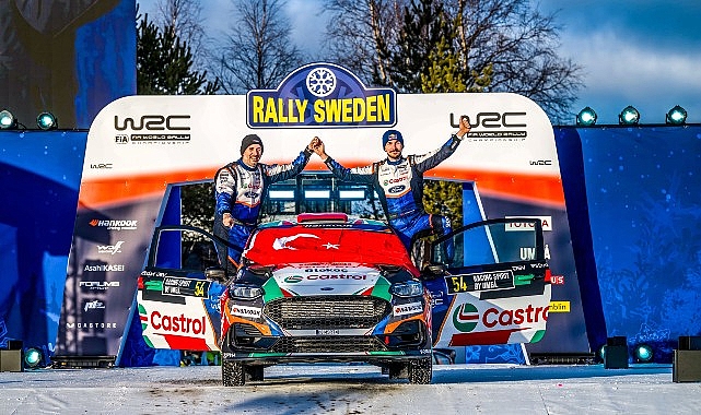 Castrol Ford Team Türkiye, Ali Türkkan ile Sezonun İlk Rallisinde Podyuma Çıktı!