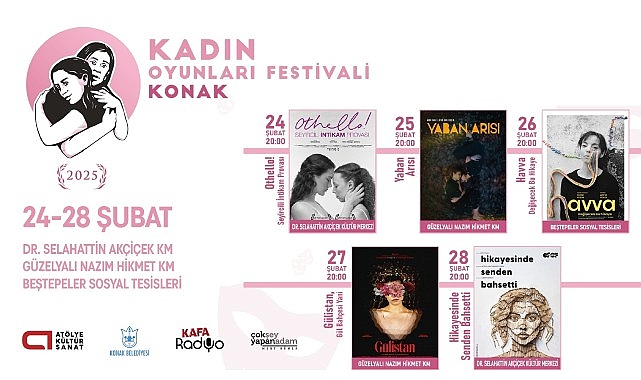 Kadın Oyunları Festivali Konak’ta başlıyor