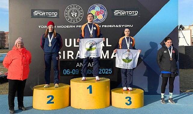 Osmangazi Belediyespor’un gençlerinden çifte madalya