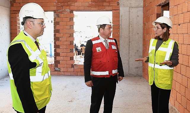 Başkan Aydın temelini attı, 3 ay sonra hizmete giriyor