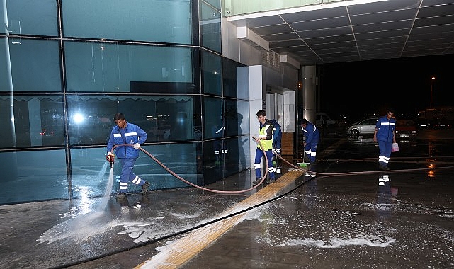Başkan Çerçioğlu: Bayram Öncesinde Aydın’daki Terminallerde Temizlik Çalışmaları Devam Ediyor