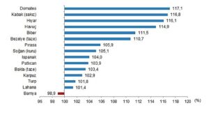 Bitkisel Ürün Denge Tabloları, 2024