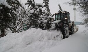 Canik Belediyesi’nden Kar Yağışına Anında Müdahale