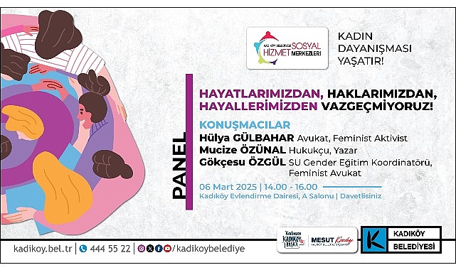 Kadıköy Belediyesi, 8 Mart Dünya Emekçi Kadınlar Günü’ne dikkat çekmek ve farkındalık yaratmak amacı ile bir dizi etkinlik düzenliyor