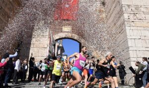 Osmangazi 17 Uluslararası Tarihi Kent Koşusu başladı