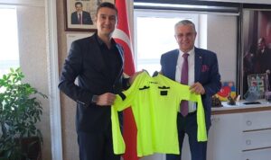 TFFHGD Antalya Şube Başkanı’ndan Başkan Topaloğlu’na ziyaret