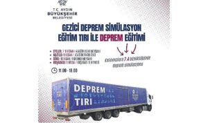 Aydın Büyükşehir Belediyesi’nden Deprem Simülatörü