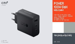 CMF’den GaN teknolojisiyle donatılmış iki yeni nesil hızlı şarj adaptörü