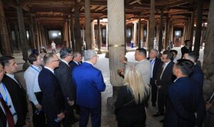 Ege Üniversitesi Heyeti, Özbekistan’da Türk Devletleri Kültür Forumu’na katıldı