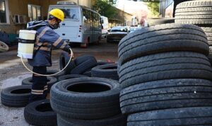 Havaların ısınmasıyla birlikte ilaçlama çalışmaları hız kazandı