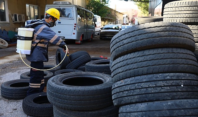 Havaların ısınmasıyla birlikte ilaçlama çalışmaları hız kazandı