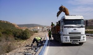 ​​​​​​​Hereke-Çerkeşli yoluna 3 km’lik otokorkuluk