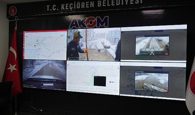 Kar yere düştü, ekipler sahaya indi