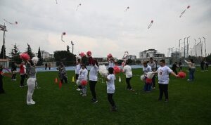 Manisa’da özel bireyler için renkli şenlik