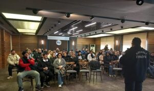 Tesis personellerine yangın eğitimi verildi