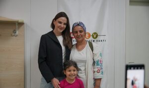 Alina Boz Adıyamanlı Depremzede Çocuklarla Buluştu