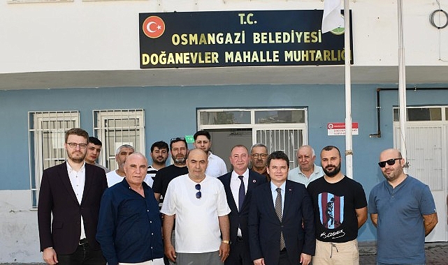 Başkan Aydın Doğanevler mahalle sakinleriyle buluştu