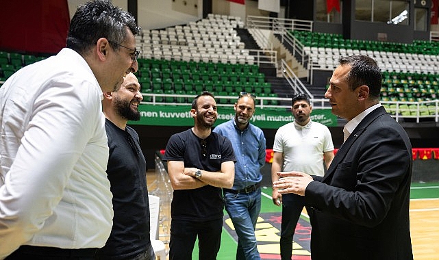 Başkan Eşki’den Göztepe’ye moral ziyareti