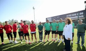 Başkan Ünsal’dan Kaf Sin Kaf’a destek ziyareti