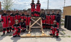 Büyükşehir İtfaiyesi’nden tahkimat ve iple erişim eğitimi